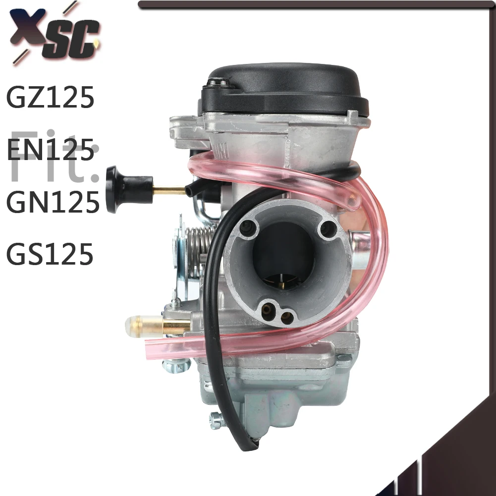 

For Suzuki EN125 125cc Engine GZ125 Marauder GN125 GS125 EN125 Motorcycle Carburador Manual Choke Carb 26mm Carburetor