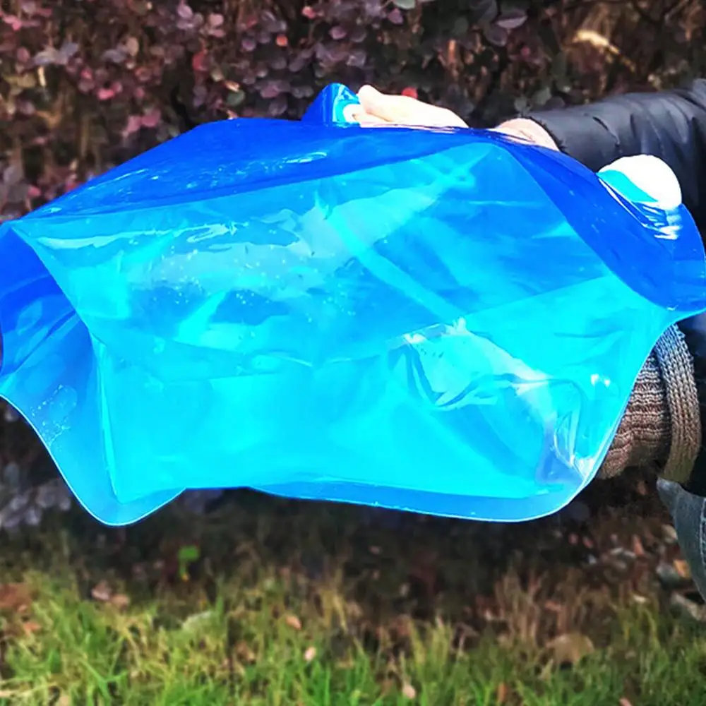 Description Picture 6 of itemCamping Water Bag With Faucet Folding Water Storage Containers Portable 5/10L Water Bucket Collapsible Water Pouch Camp Supplies