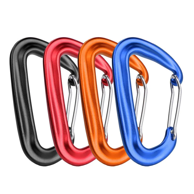 

Professional Snap Hooks d Shape Climbing Snap Hooks Outdoor Protective Hammocks Camping Buckle