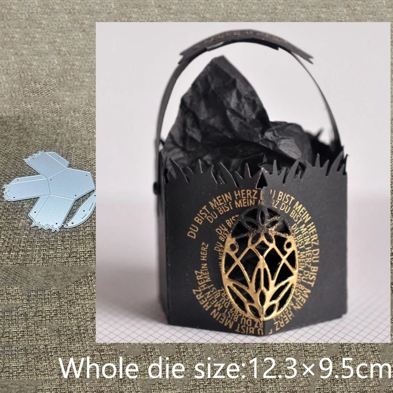

XLDesign Craft Metal stencil mold Cutting Die Grass basket decoration scrapbook die cut Album Paper Card Craft Embossing