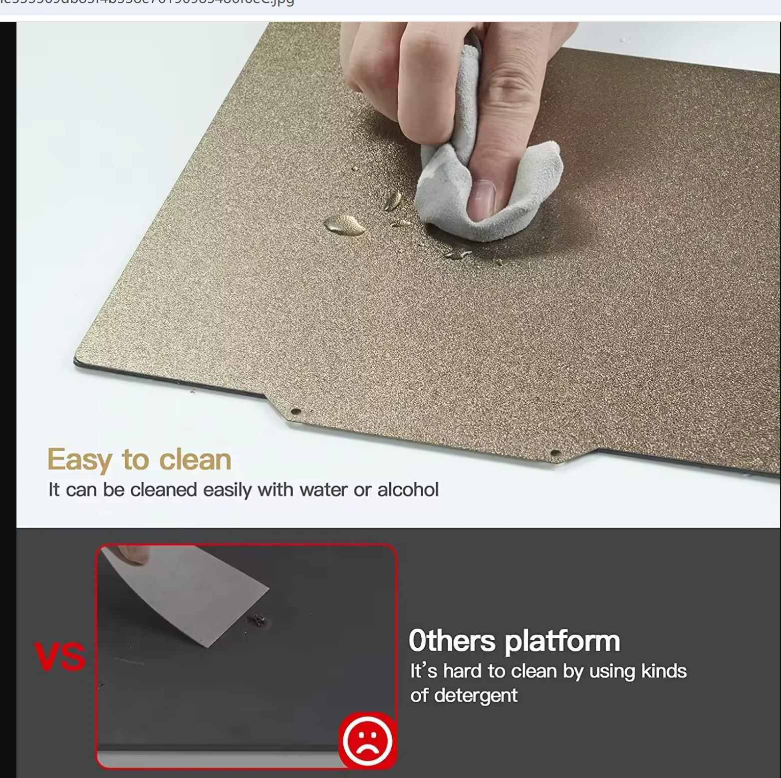 Placa De Resorte De Acero Flexible Para Impresora 3D - Fernando Cortés