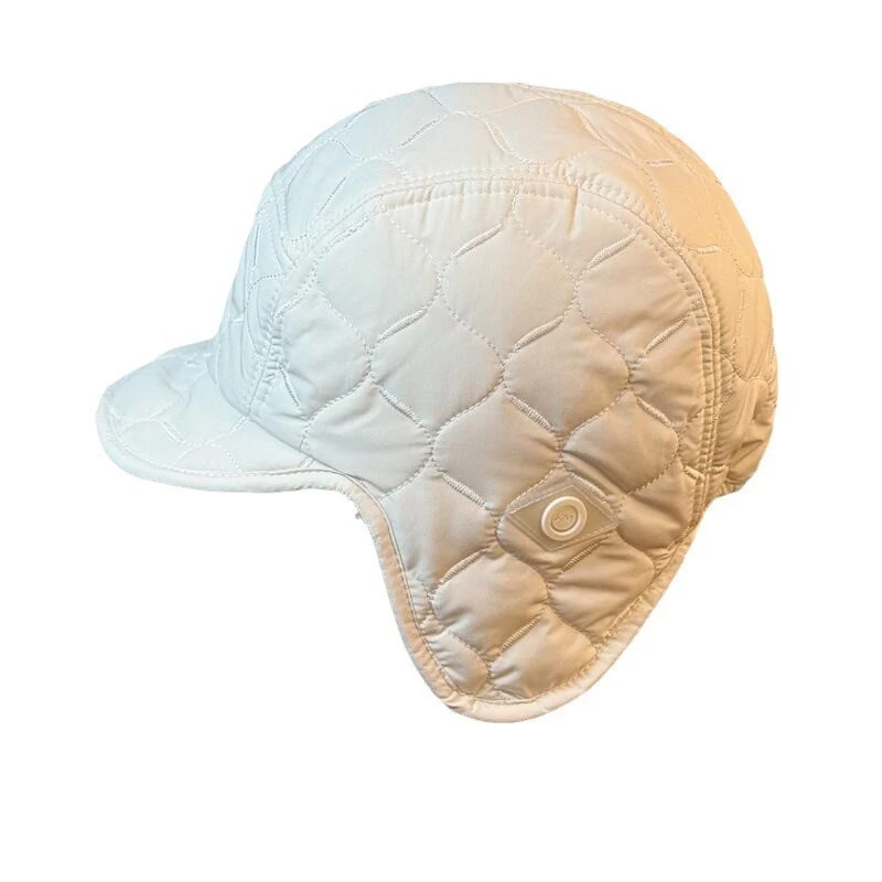 Men's And Women's Winter Thickened Plus Fleece Lamb Wool Warm Earmuffs Hat Outdoor Ski Cycling Hat