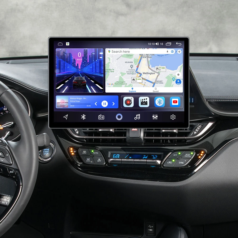 For-Toyota-C-HR-CHR-2016-2020-QLED-2K-DVDAndroid-Car-Multimedia-Radio ...