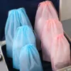 32x42cm Shoes Storage Bag Portable Plastic Organizer Bag For Travel Camping Multifunction Household Dustproof Storage Bags 1