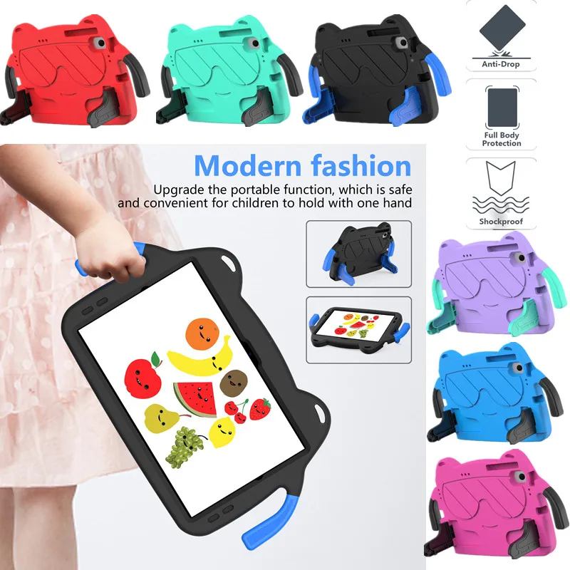 

Cover For Samsung Galaxy Tab A8 10.5 x200 x205 EVA Kids Handheld Tablet Case Tab S6 Lite 10.4 P615 P610 S5E 10.5 T720