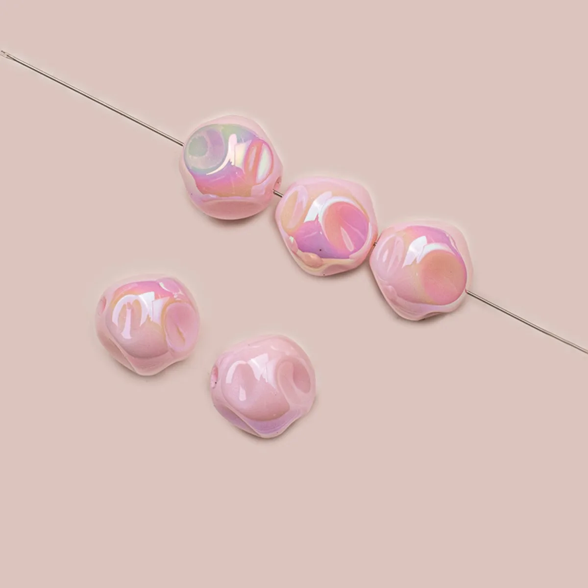 Acrylic Irregular Beads 2
