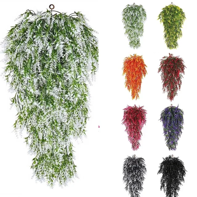 Artificial Flowers Yard Hanging Artificial Plant Garden Wedding Party Decor Artificial Plant Accessories Home Flower Supplies
