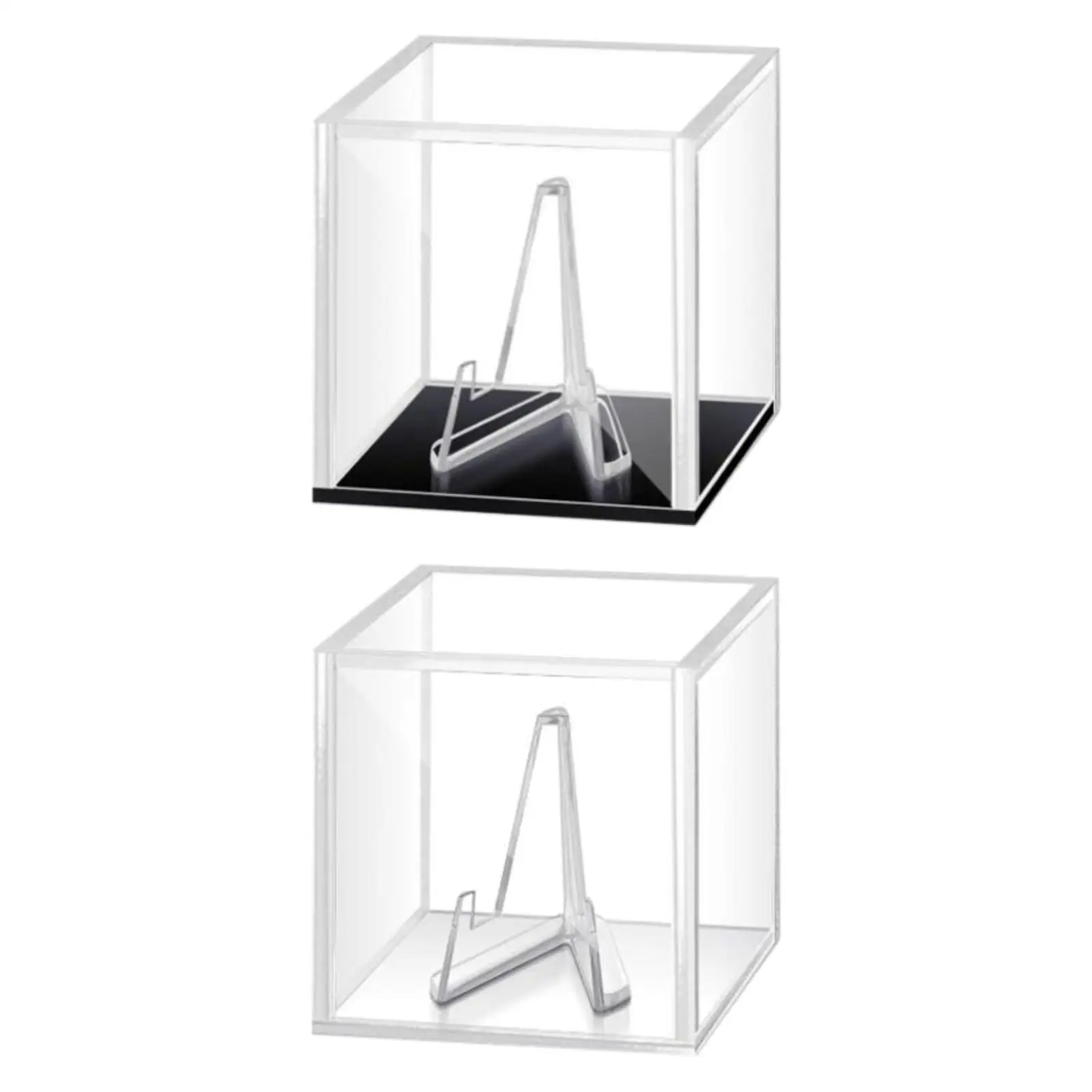 Guitar Pick Display Box with Stand Guitar Pick Box for Guitarists Players