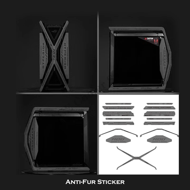 Rog Gr701 Hyperion Case Painéis Rgb Luminosa Lâmpada Board Luz Divina Síncrona 5v Sincronização - Imagem 6