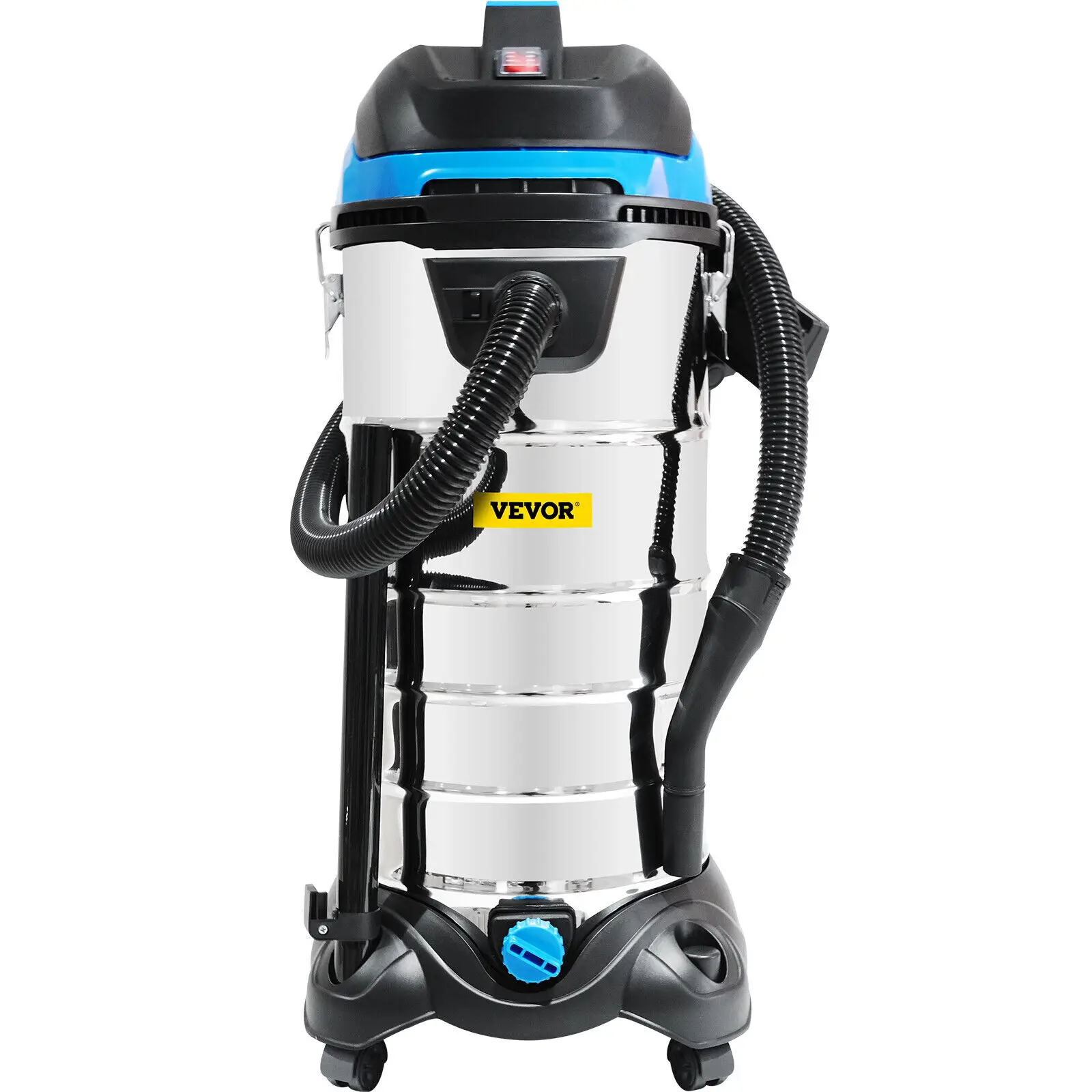 VEVOR Dust Extractor 8/11/13.5 Gallon Wet & Dry HEPA Filter 1200W Powerful  Motor Vacuum Cleaner Automatic Dust Cleaning,Heavy-Duty Shop Vacuum With  Attachments