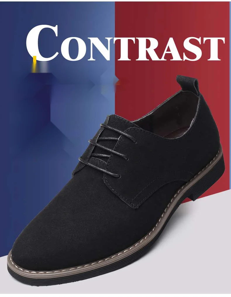 Black Patent Leather Shoes Slip on Formal Men Shoes Plus Size Point Toe Wedding Shoes for Male Elegant Business Casual Shoes_voghion.com