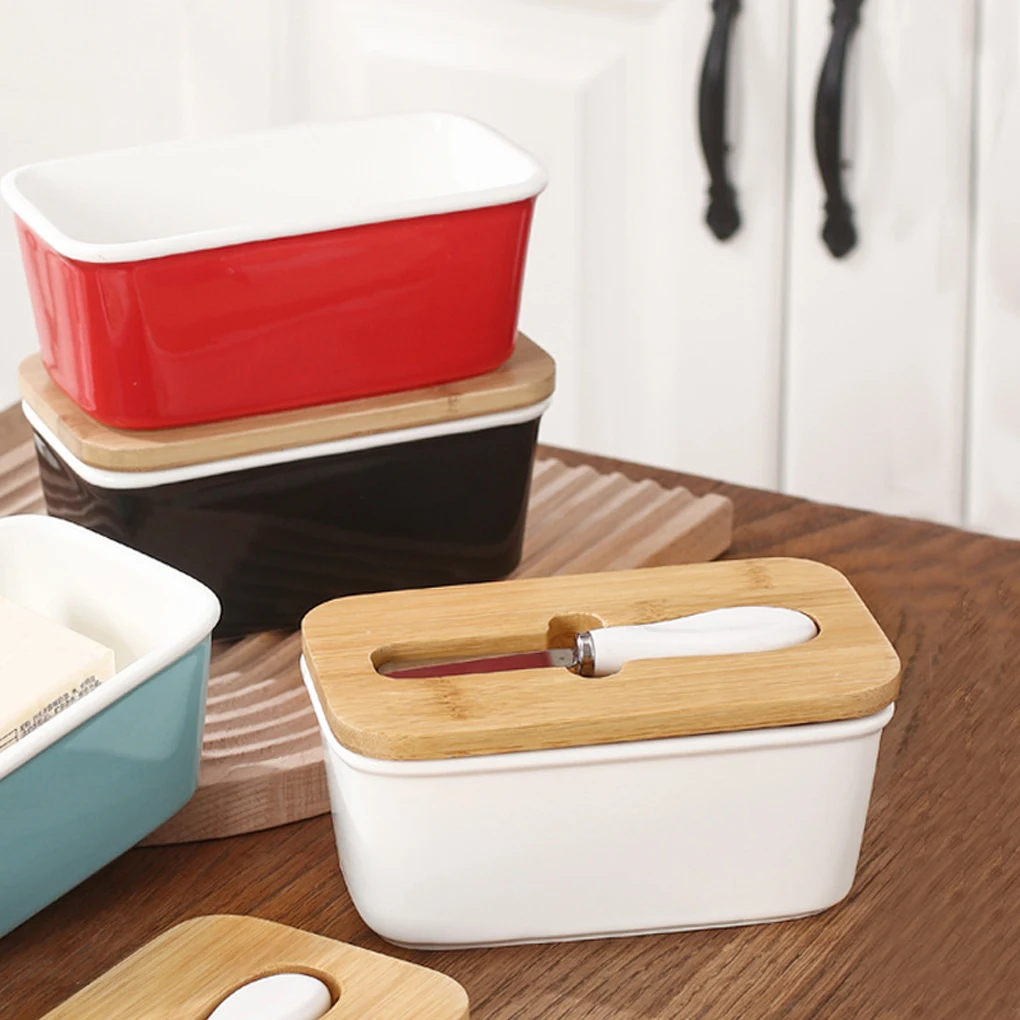 Butter Storage Box Refrigerator Cheese Holder Case Organizer Organizing