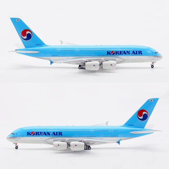 Aviation 1:400 大韓航空 A380 HL7619 AVIATION 1/400 Korean Air Airbus A380 HL7619 AV4284 Finished