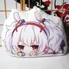 42*35cm Azur Lane plush toy Game Kaga Laffey ILLUSTRIOUS Akagi figure stuffed doll pillow double sided pillowcase for gift 3