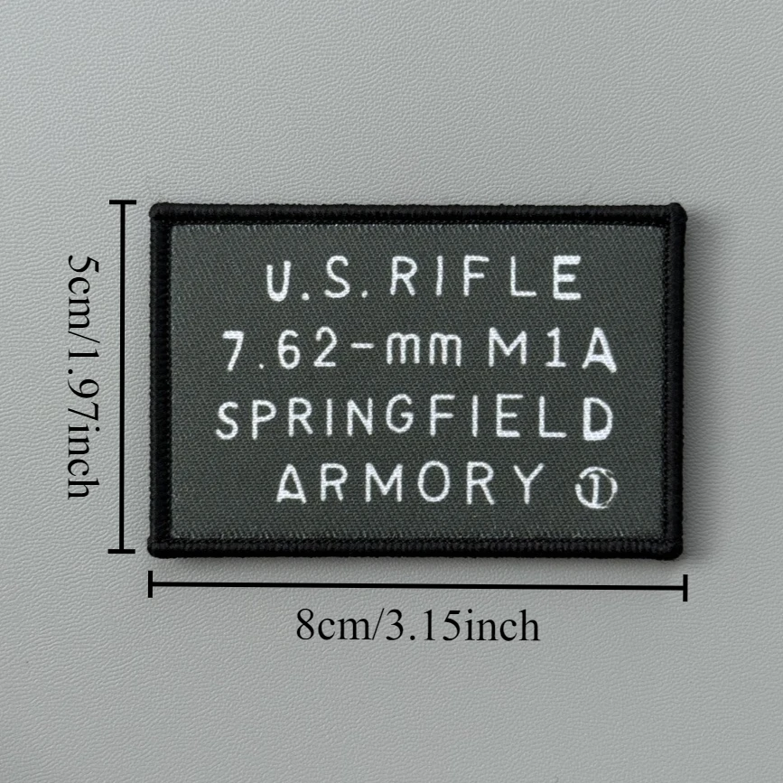 Warnung Armee Patch Taktische Moral Abzeichen Kreuzfahrer Gedruckt Haken und Schleife Patches für Kleidung Militärische Ausrüstung Aufkleber – Detail 12