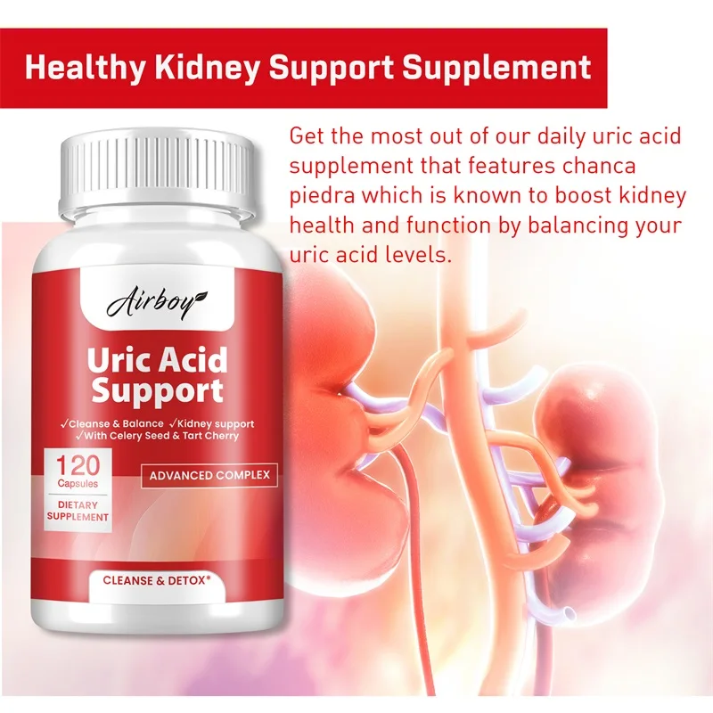 Uric Acid Support Kidney Cleanse Uric Acid Support Promote Joint Health & Detox