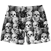 New Men Microphone Patterns Beach Shorts 3D Printed Dollars Short Pants Fun Street Outdoor Breathable Sports Board Shorts 3