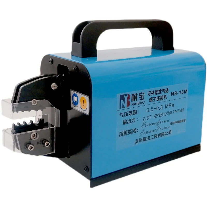 

Direct Selling Pneumatic Crimping Pliers Cold Pressing 0.25-25 Square Multi-function Pre-insulated Terminal Cabinet Machine
