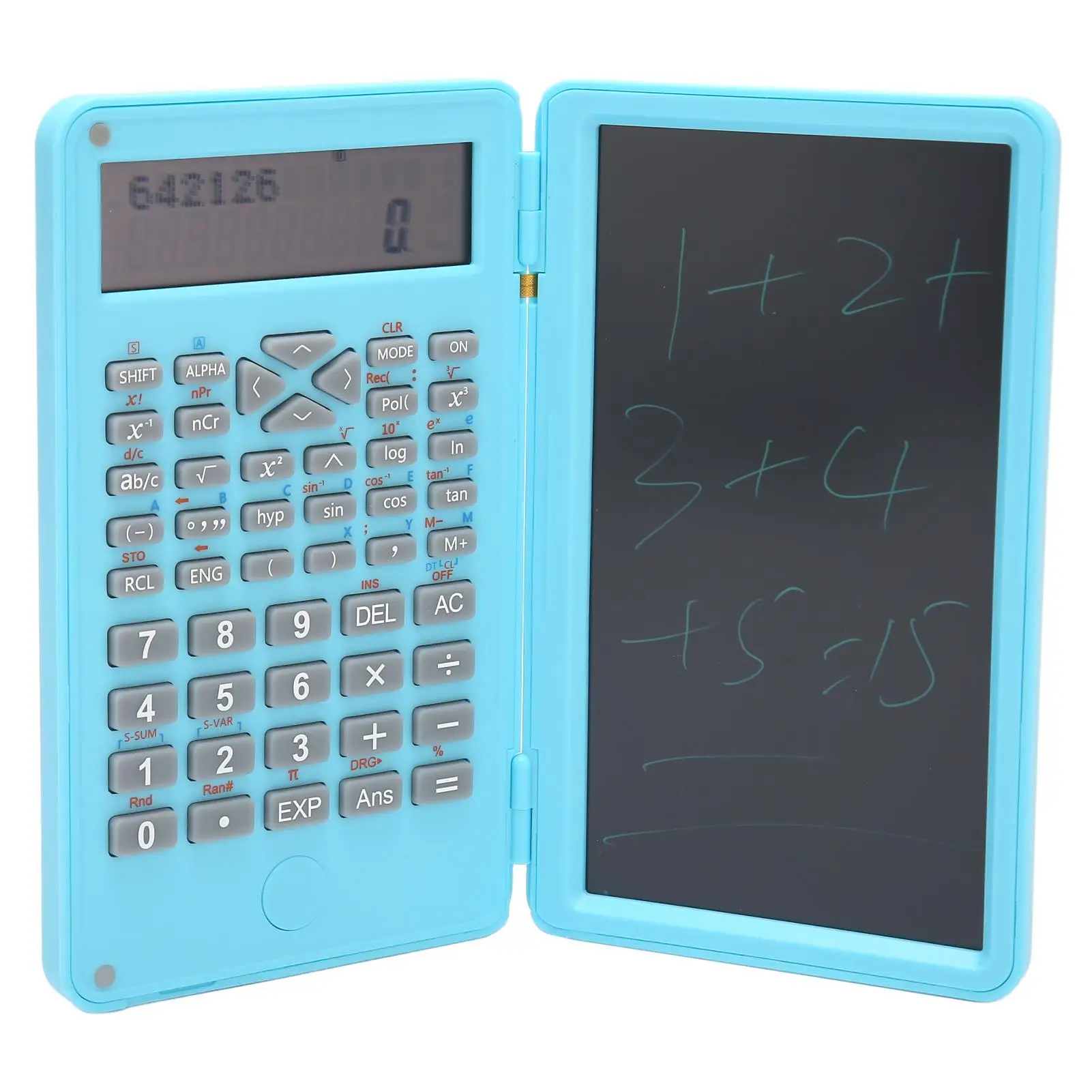 LCD 쓰기 태블릿 계산기, 내구성, 효율적, 경량 및 휴대용, 학교용