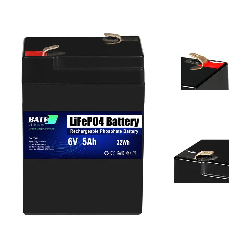 6v5ah battery Factory direct Toy battery pack 6V5Ah Lithium iron phosphate lifepo4 pack