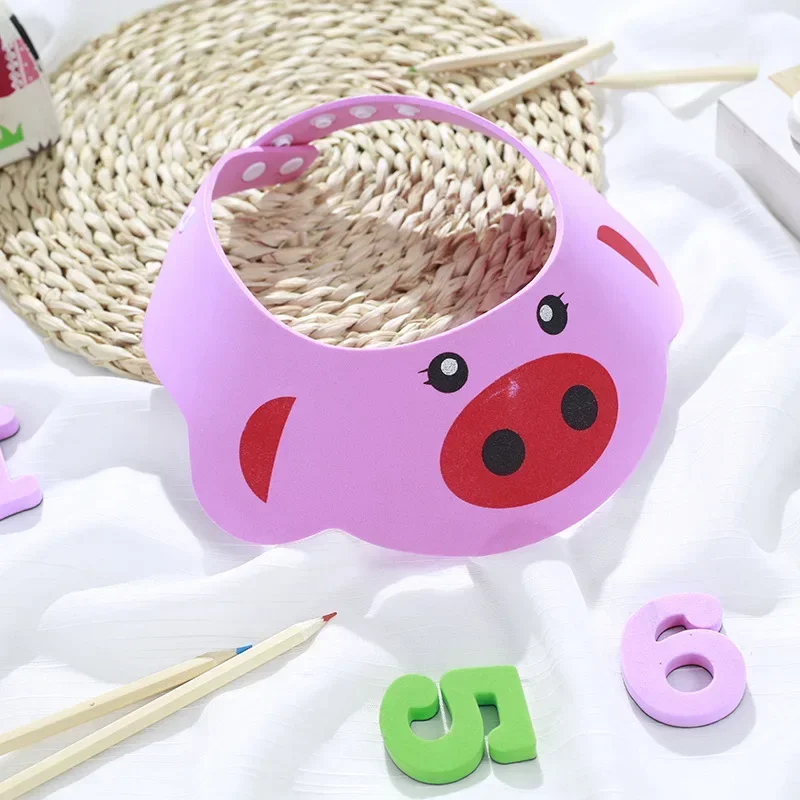 Baby Shampoo Cap Kids Shower Cap Bath Shower Hat Bathing Visor Wash Hair Shield Hat Newborns Bebes Children's Protect Eyes Hair hair wash hat shampoo shower cap hair wash shield
