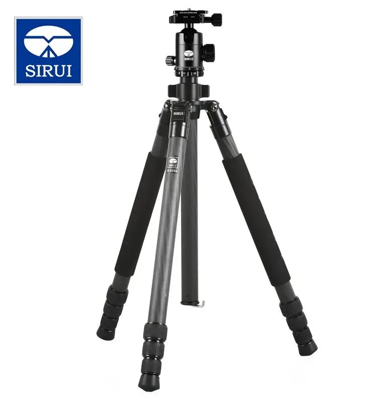 

SIRUI R-2204 R2204 Carbon Fiber camera tripod with G20KX ball head Max Load 15kg