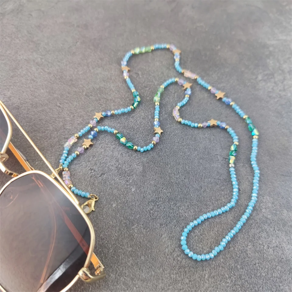 Catene Occhiali Catene Occhiali Da Sole Perline Perle Porta Cordino Occhiali Cinturino In Silicone Collana Con Passante Esterno Accessorio Casual 231110 Da 9,58 € | DHgate