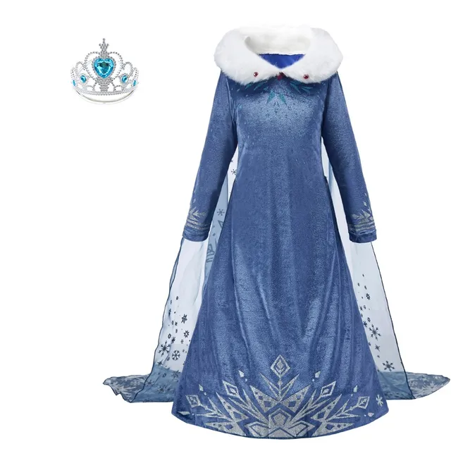 Les Robes Des Princesses Anna Et Elsa De La Reine Des Neiges Joyeuses
