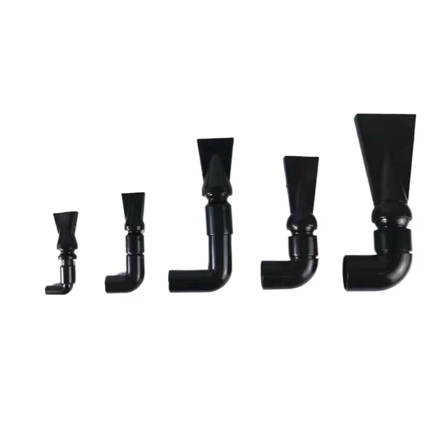 1 ชิ้นถังปลาปั๊ม Duckbill หัวฉีดปรับ Aquarium ปั๊มกรองน้ําหมุน Outlet กลับท่อเชื่อมต่อท่อประปา 4