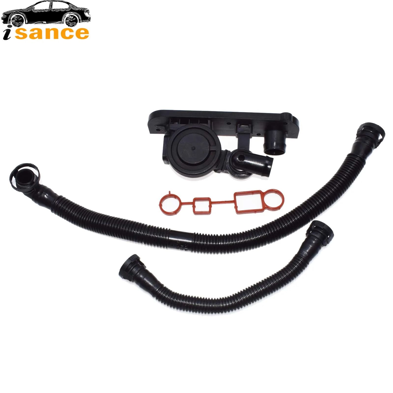 New PCV Crankcase Vent Valve Hose Gasket For Audi A3 8P A4 VW Jetta Passat  2.0L L4 06F129101N 06F103221E 06F103235 06F103483E - AliExpress