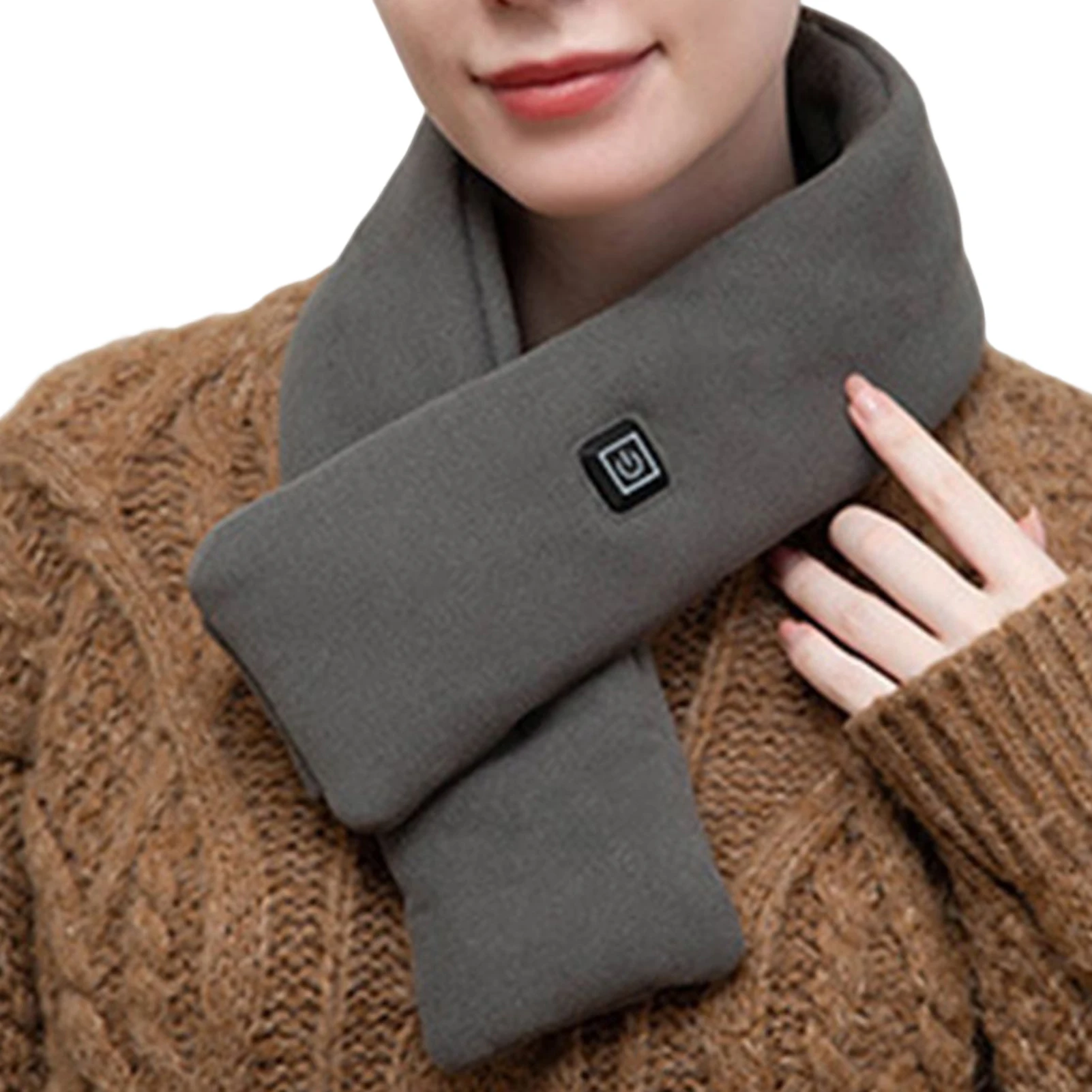 

Intelligent Charging Scarf 5 Seconds Fast Heating Scarf for Winter Home Daily Use