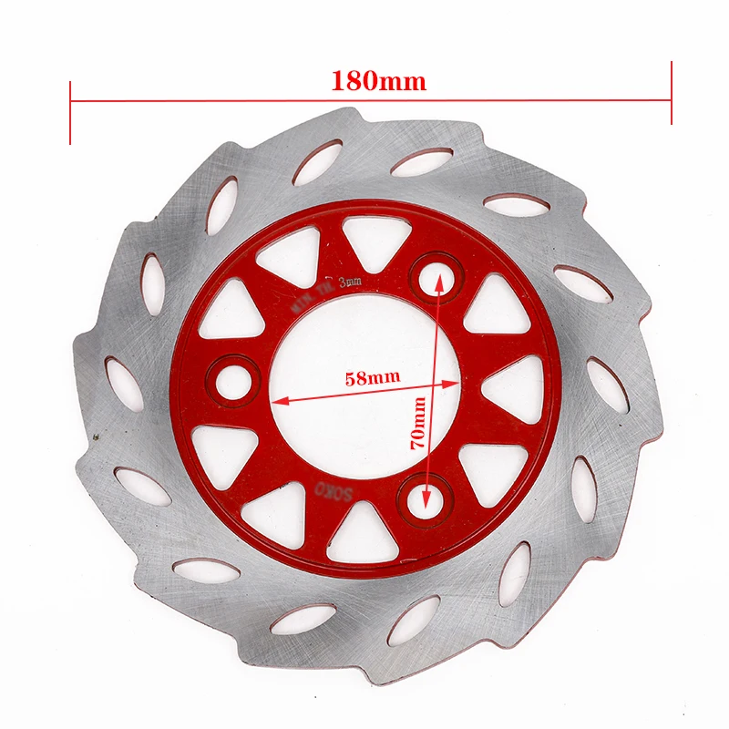 PRO BAT Brake Disc Rotor Kit – 220mm Front & 240mm Rear, With