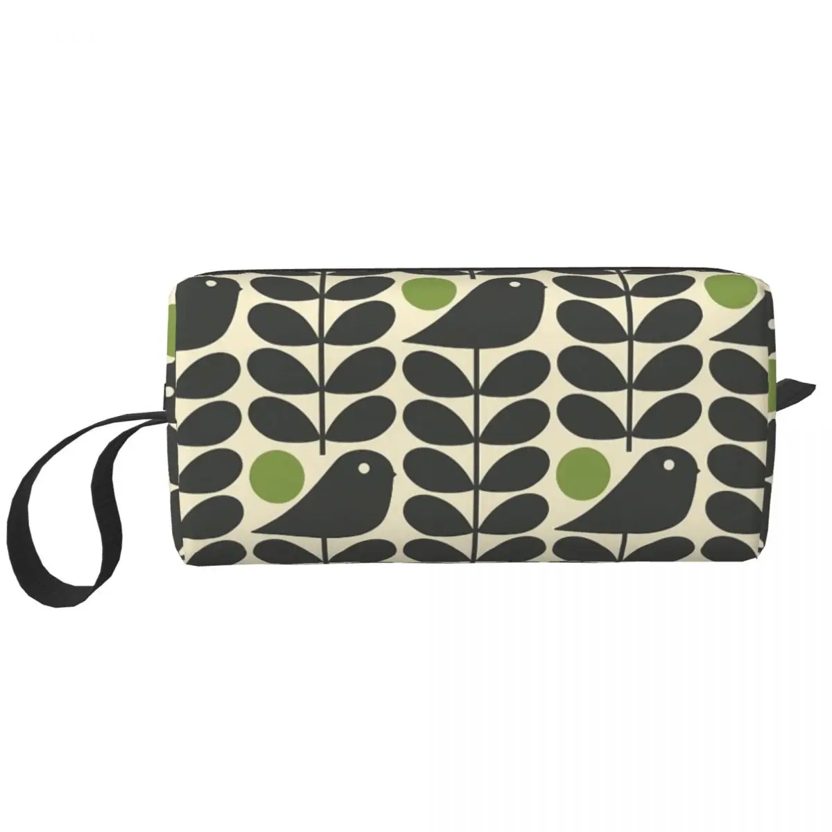 

Косметичка Orla Kiely с цветами, водонепроницаемый абстрактный мешок для косметики, дорожный органайзер для туалетных принадлежностей, вместительная сумка для хранения