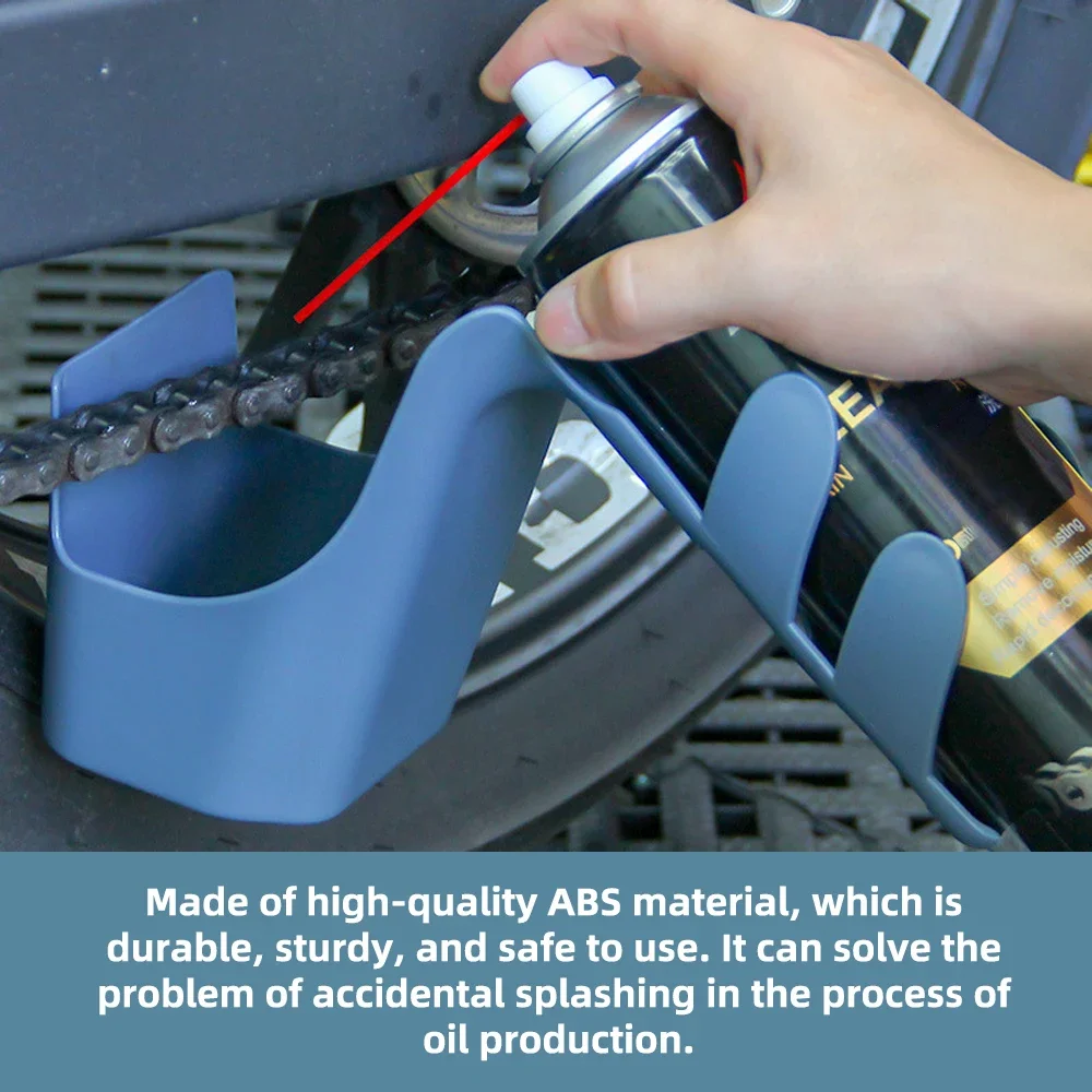 Motorcycle Bike Chain Oil Storage Tool Box Chain Cleaning Oil Splash-Proof Agent Widely Used Bicycle Chain Oil Anti-spray Tool