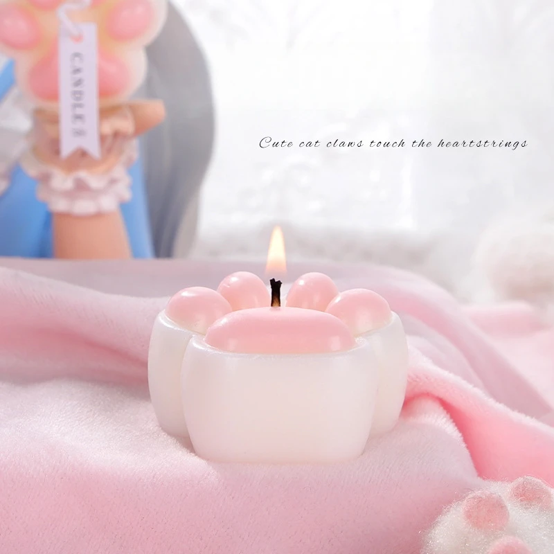 Cute Cat Claw Fun Low Temperature Candle 48 Degrees Does Not Hurt The Skin Scented Dripping Wax Sex Wax SM Gift for Women