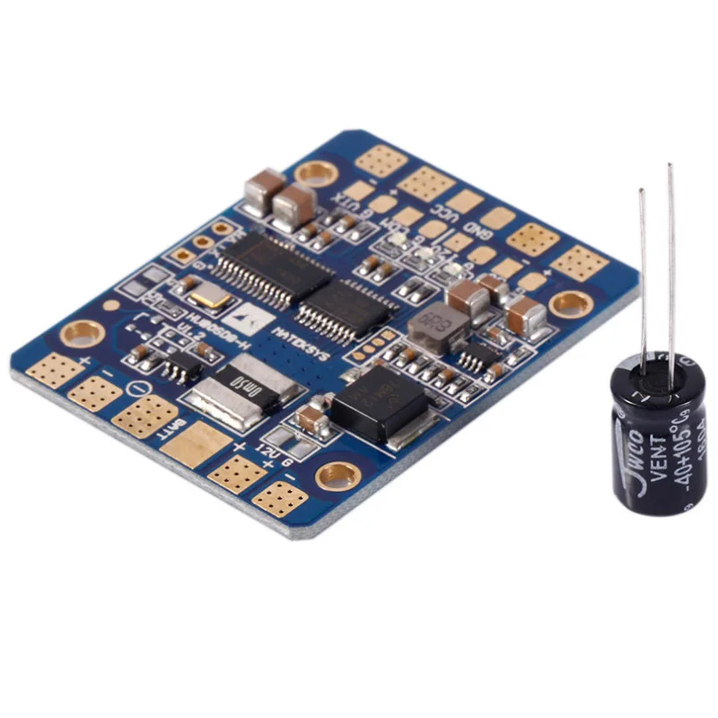 

Matek Systems Hubosd eco H Power distributon board Hub Osd PDB Current Sensor For DIY Quadcopter FPV