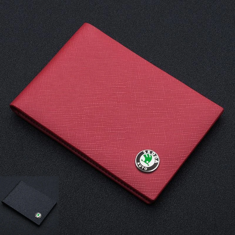 Leather Driving Holders Wallet Car License Wallet Logo Car Card