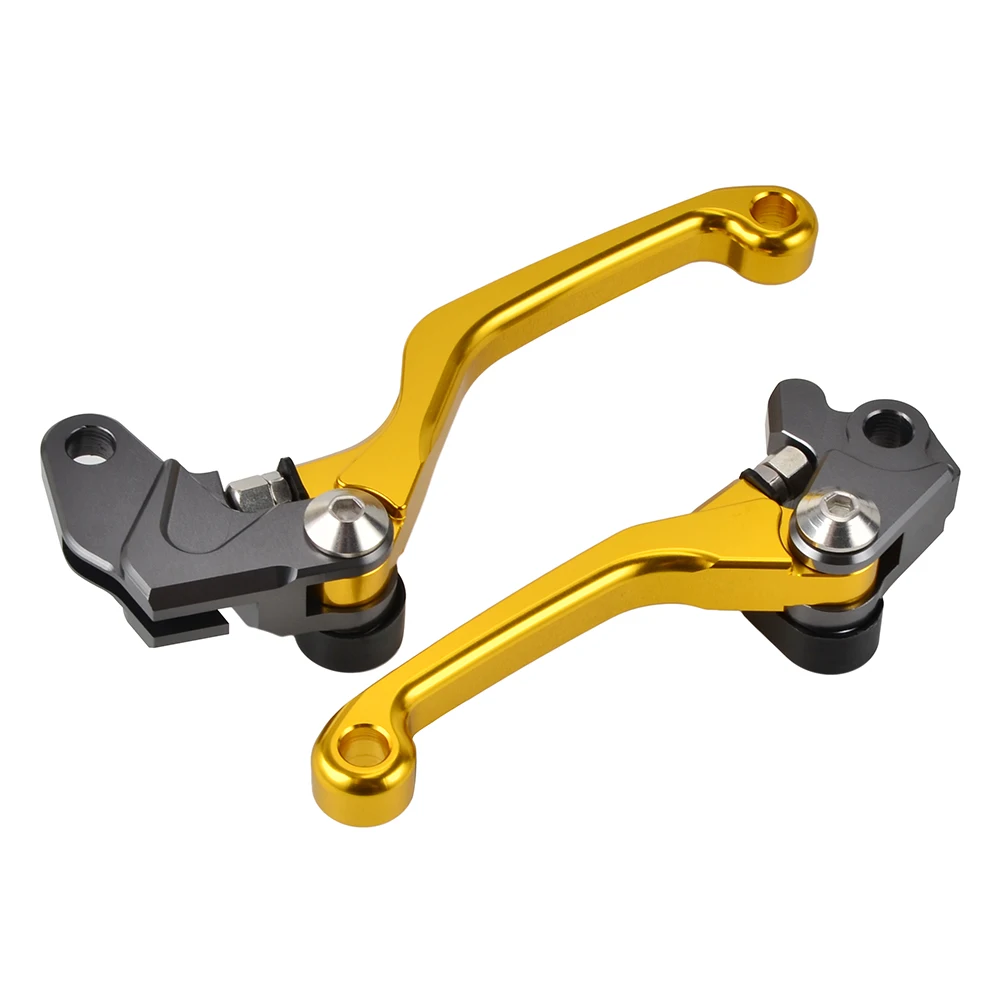 

NICECNC Motorcycle Brake Clutch Lever For Suzuki RM125 RM250 RM 125 250 1996-2003 2002 2001 CNC Bilelt T6065-T6 Aluminum Gold