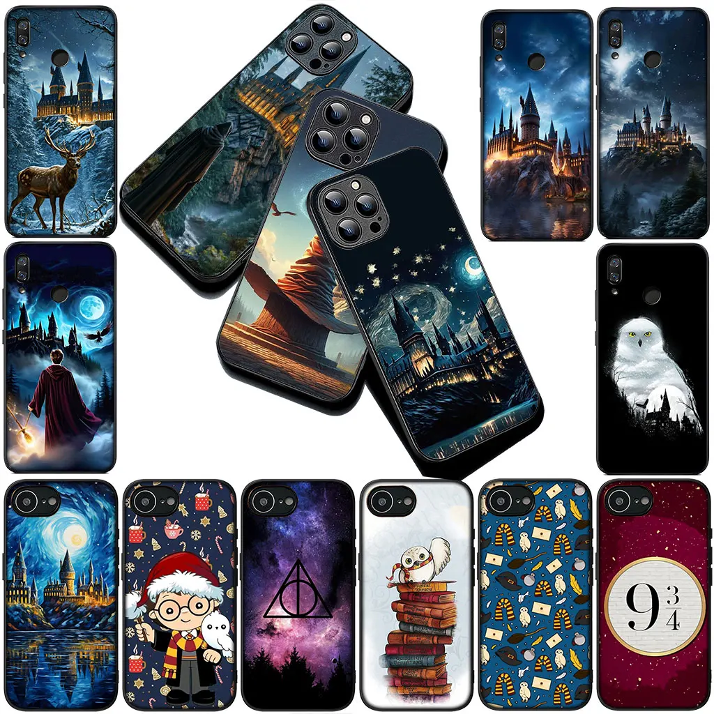 Harries Wand Owl Potter Themed Phone Cover Case