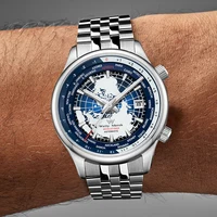 WM Watch Automatic Mechanical Men Watches High Quality Sapphire World Time Original Recognized Brand Welly Merck Watch Man WM057 - Image 6