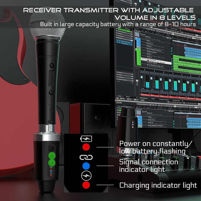 FM Wireless Transmission Reception System With Stable