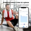 INSMART Electronic Scale Body Weight Management Smart Wireless Digital Bluetooth Body Fat Scale Home Weight Scale Ultra-precis 5