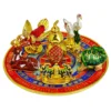 Feng Shui Vitality Activator Plate 6 Blessing Fortunev Wealth and Good Amulet Statue 6