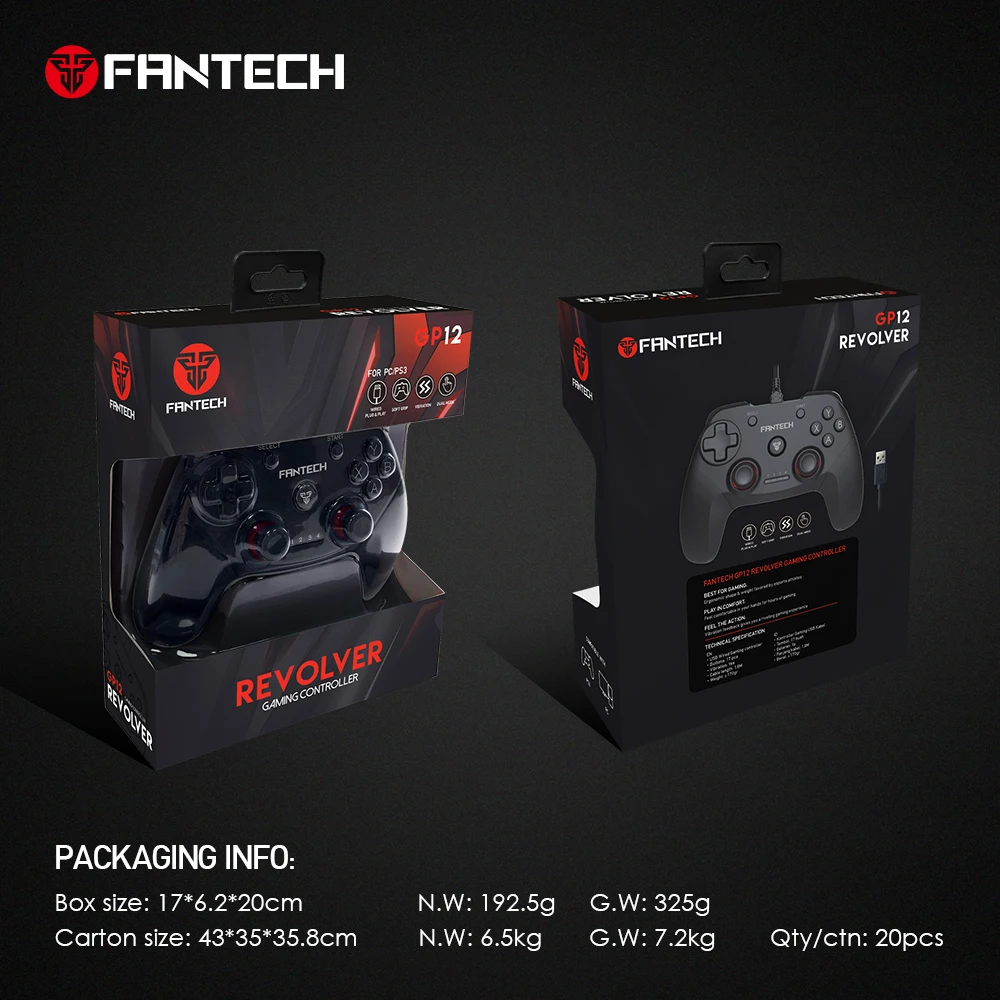 FANTECH-GP12  USB е, PS3  ̽ƽ ܼ Ʈ, PC PS3 , ȵ̵ ڽ  Ʈѷ, е ׼