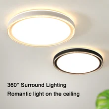 

LED Ceiling Light Modern Round Bedroom Lamp Room Study Hallway Living Room Lighting Home Kitchen Industrial Decorative Fixtures