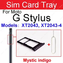 Universal SIM Card Tray Holder Socket Reader for Motorola MOTO G Stylus Series (G Stylus - Mystic)