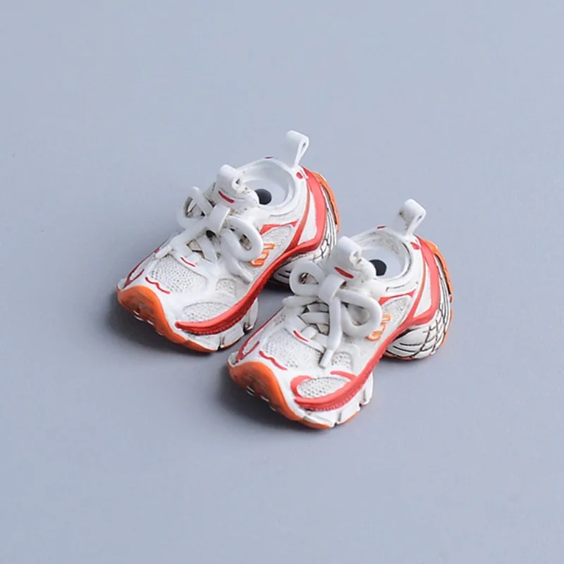 Maßstab 1:12 Mode Männliche Vintage Schuhe Sport Stil Solide Schuhe Modell für 6'' Action-figuren Körper Puppen Zubehör – Detail 6