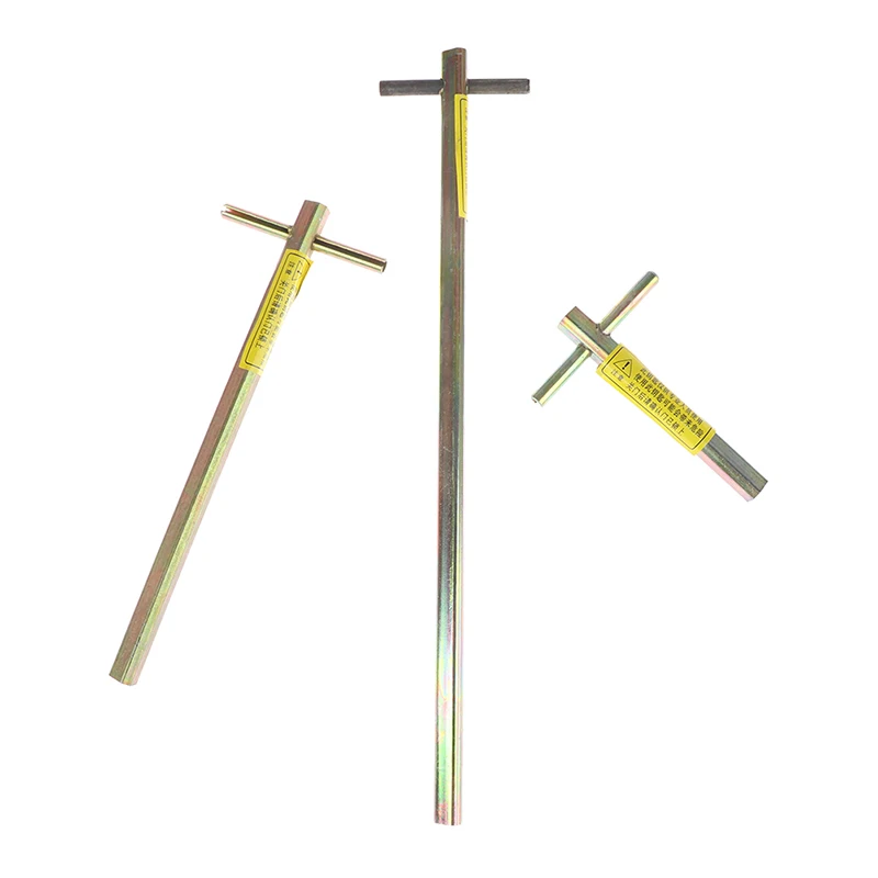 1pcs 100/200/300mm Extended Type Elevator Triangle Key / Professional Triangle Key / Train For Elevator Door elevator triangle key