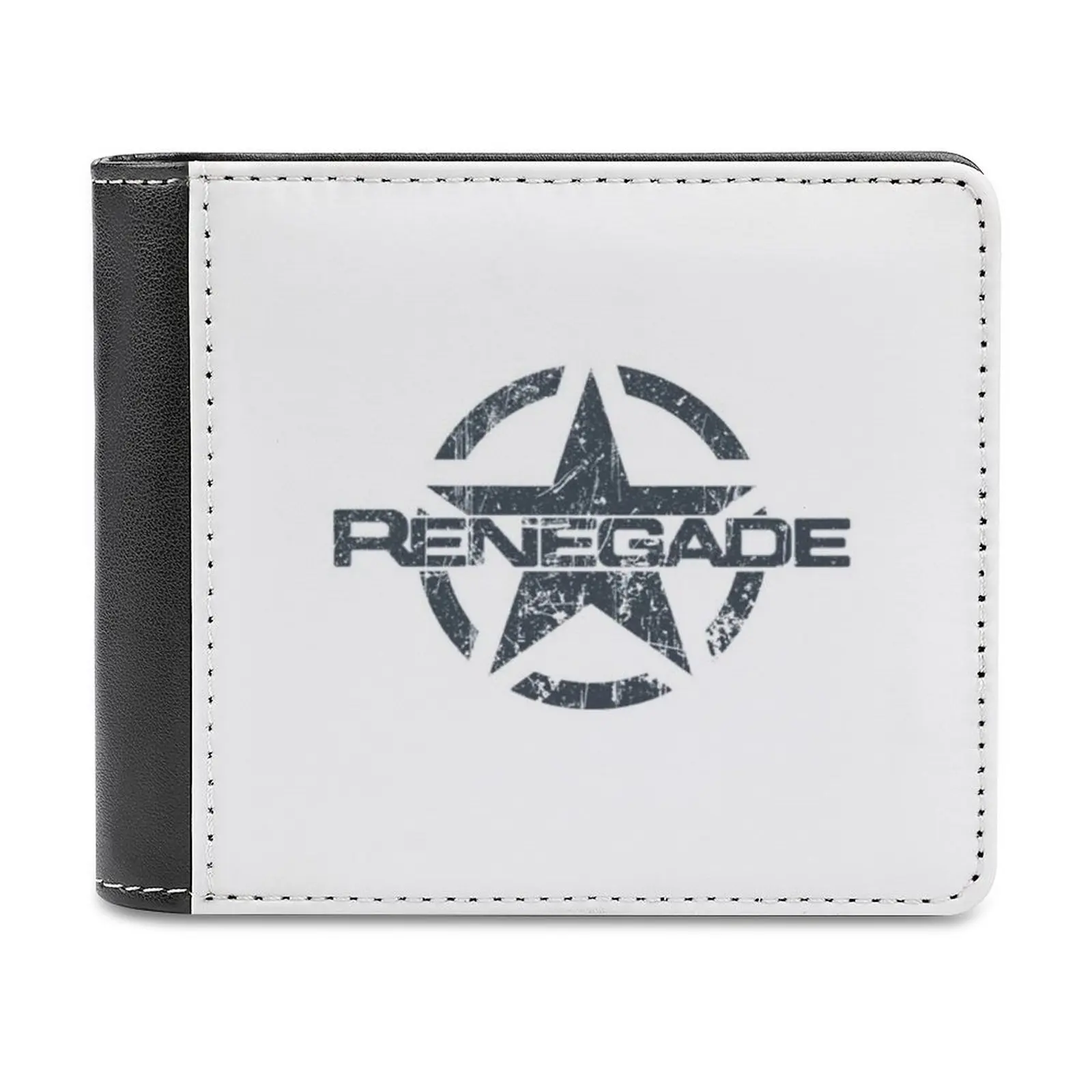 

Винтажные дизайнерские кожаные мужские кошельки Renegade, лидер продаж, новый мужской кошелек, трендовый кошелек для карт, Забавный кошелек для любителей Renegade