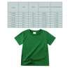 2025 Summer Kids Boys Girls T-shirt Solid Cotton Breathable Teenager Short Children Casual Shirt For 12M-9T Baby Korean Top 6